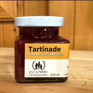 Tartinade pawpaws et framboises
